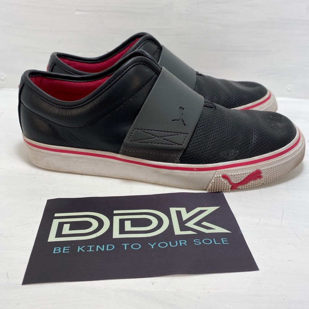 Puma Women’s Slip On 8.5 shoes Pink Black